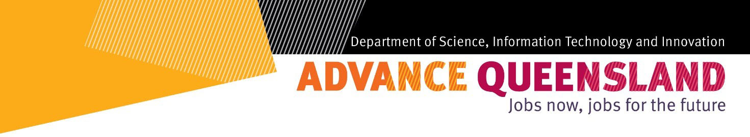 Company logo for Department of Science, Information Technology and Innovation